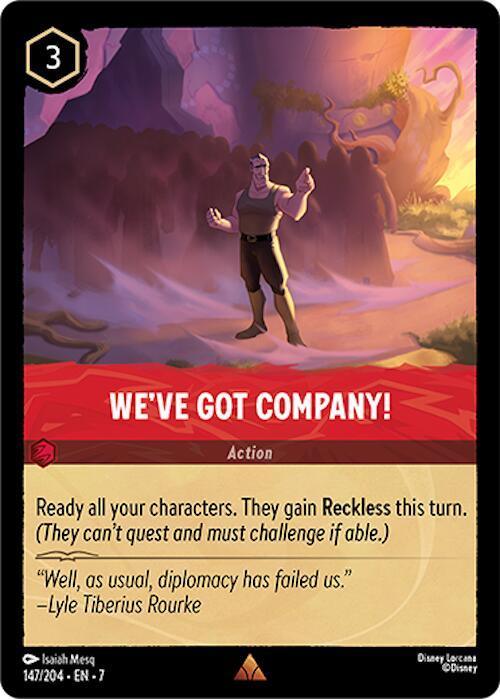  We've Got Company! (147/204) [Archazia's Island] - Trading Card World