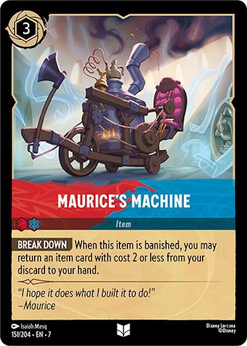  Maurice's Machine (151/204) [Archazia's Island] - Trading Card World