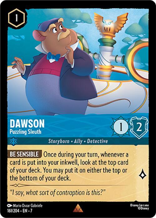  Dawson - Puzzling Sleuth (161/204) [Archazia's Island] - Trading Card World