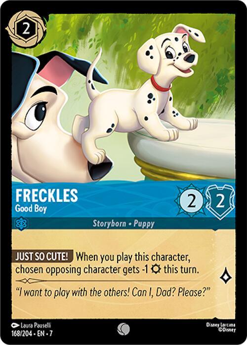  Freckles - Good Boy (168/204) [Archazia's Island] - Trading Card World