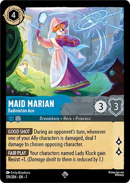  Maid Marian - Badminton Ace (176/204) [Archazia's Island] - Trading Card World