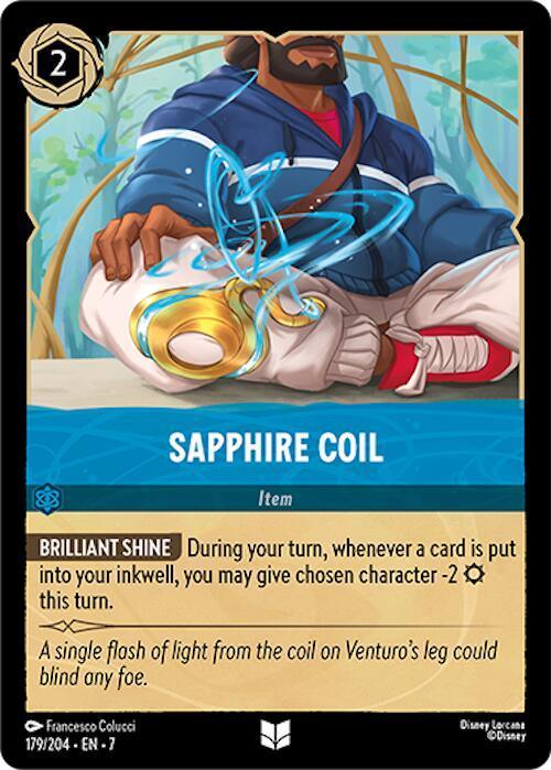  Sapphire Coil (179/204) [Archazia's Island] - Trading Card World