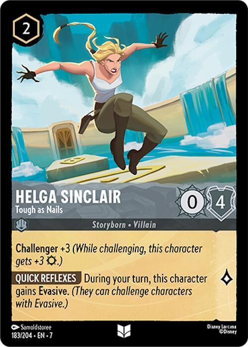  Helga Sinclair - Tough as Nails (183/204) [Archazia's Island] - Trading Card World