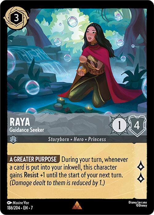  Raya - Guidance Seeker (186/204) [Archazia's Island] - Trading Card World