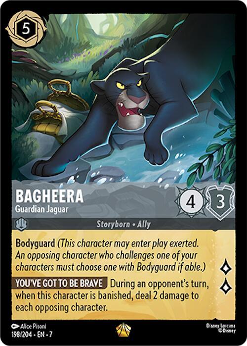  Bagheera - Guardian Jaguar (198/204) [Archazia's Island] - Trading Card World