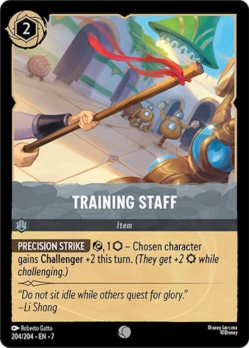  Training Staff (204/204) [Archazia's Island] - Trading Card World