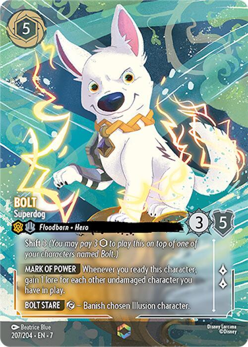  Bolt - Superdog (Enchanted) (207/204) [Archazia's Island] - Trading Card World