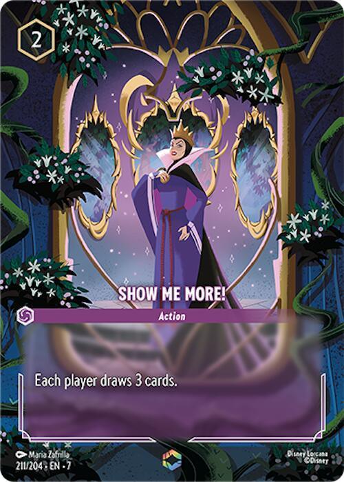  Show Me More! (Enchanted) (211/204) [Archazia's Island] - Trading Card World