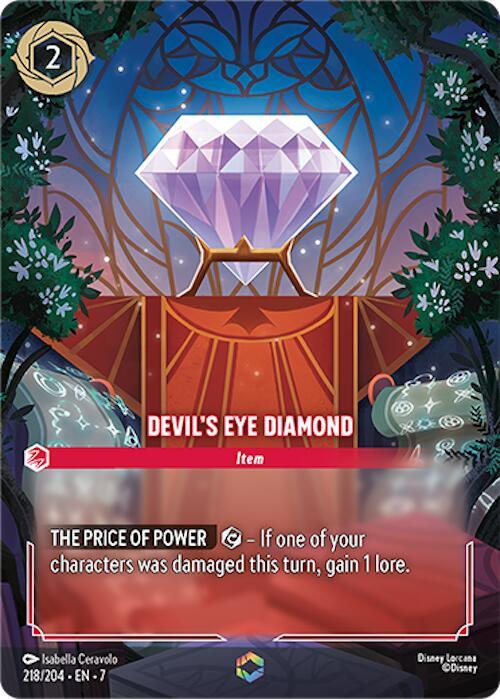  Devil's Eye Diamond (Enchanted) (218/204) [Archazia's Island] - Trading Card World