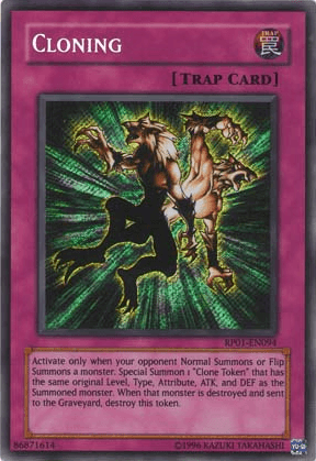 Normal Trap, Retro Pack 1, Secret Rare, Trap, Unlimited Cloning [RP01-EN094] Secret Rare - Trading Card World