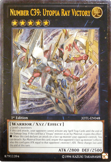 Number C39: Utopia Ray Victory (UTR) [JOTL-EN048] Ultimate Rare