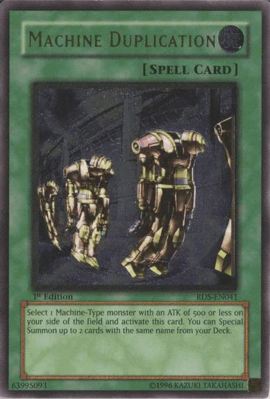 1st Edition, Normal Spell, Rise of Destiny, Spell, Ultimate Rare, Unlimited Machine Duplication [RDS-EN041] Ultimate Rare - Trading Card World