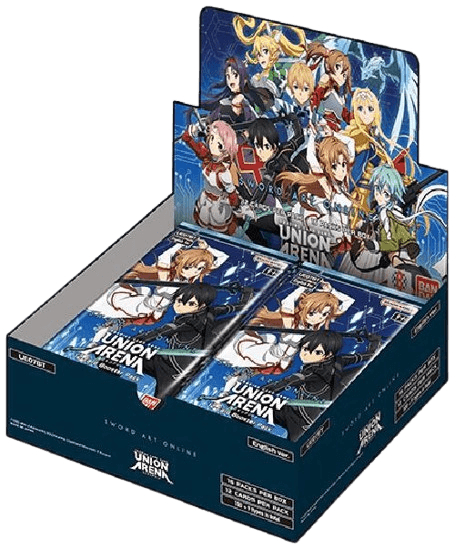 Booster Box, card shop, card shops near me, tcg shop, tcg shops near me, tcg trading cards, trading card game shops near me, trading card games, trading card shop, trading card shop near me, trading card shops near me, trading card store, trading card store near me, trading card world, trading cards, union arena cards, union arena trading cards Sword Art Online - Booster Box - UE07BT: Sword Art Online (UE07BT) - Trading Card World