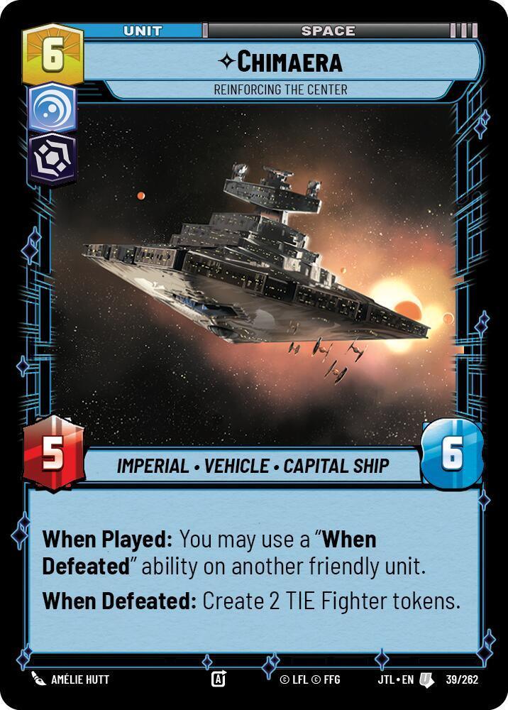  Chimaera - Reinforcing the Center (039/262) [Jump to Lightspeed] - Trading Card World