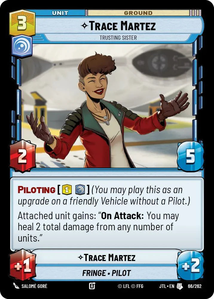  Trace Martez - Trusting Sister (066/262) [Jump to Lightspeed] - Trading Card World