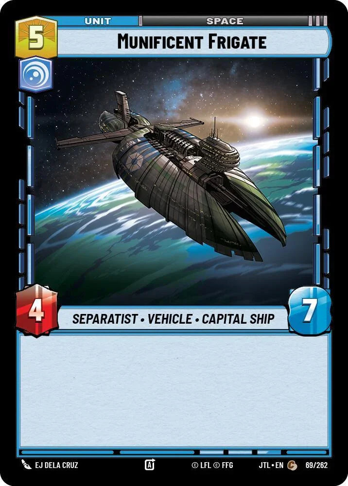  Munificent Frigate (069/262) [Jump to Lightspeed] - Trading Card World