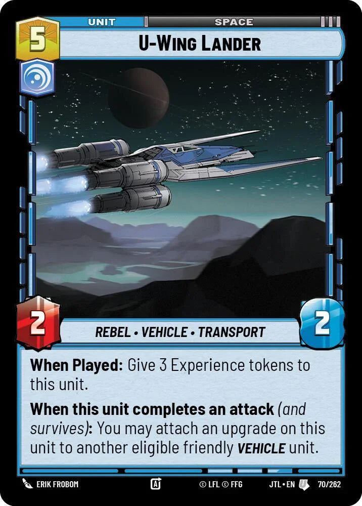  U-Wing Lander (070/262) [Jump to Lightspeed] - Trading Card World