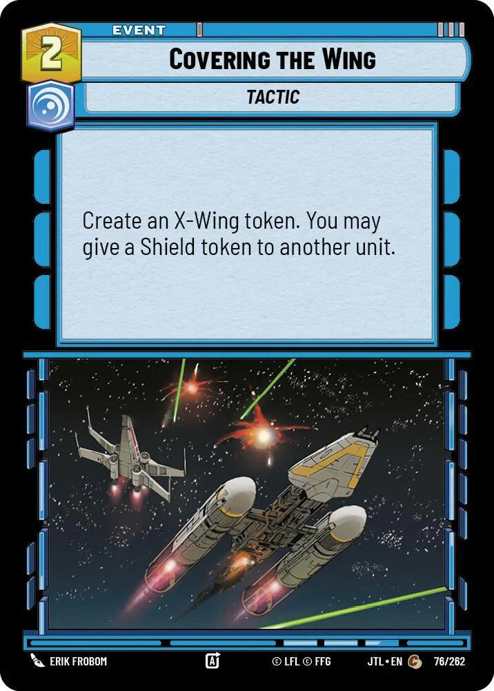  Covering the Wing (076/262) [Jump to Lightspeed] - Trading Card World