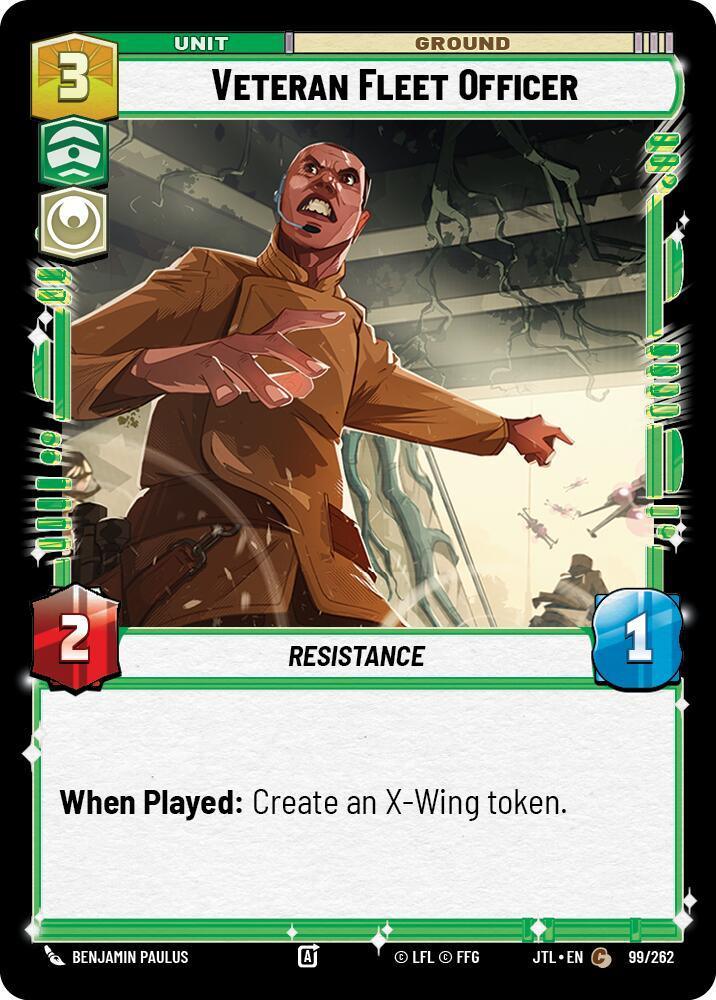  Veteran Fleet Officer (099/262) [Jump to Lightspeed] - Trading Card World