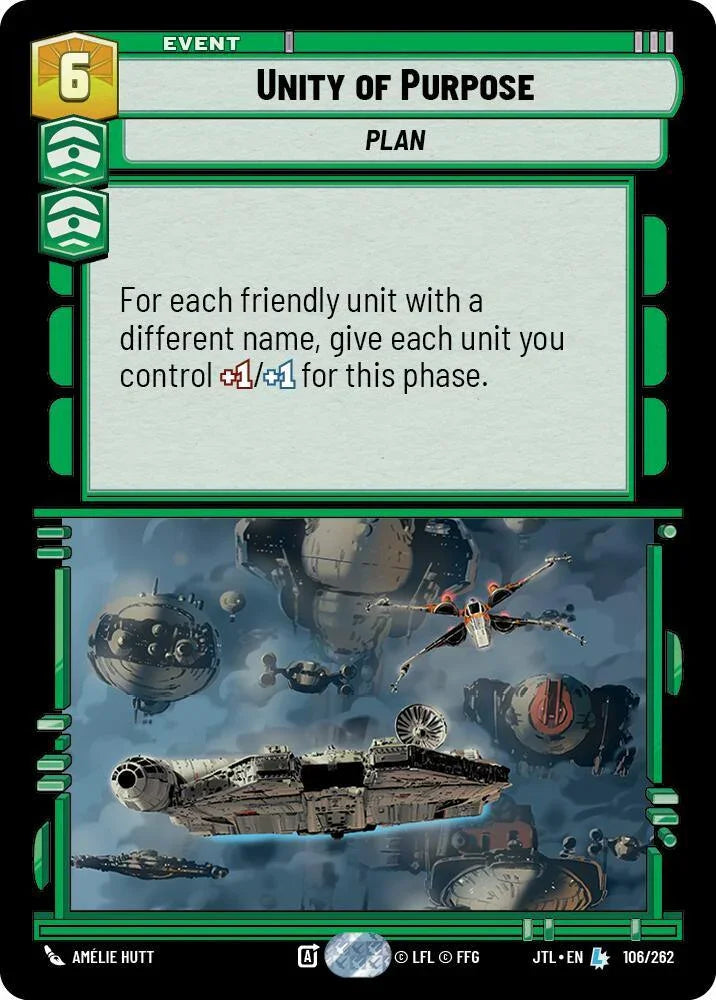  Unity of Purpose (106/262) [Jump to Lightspeed] - Trading Card World