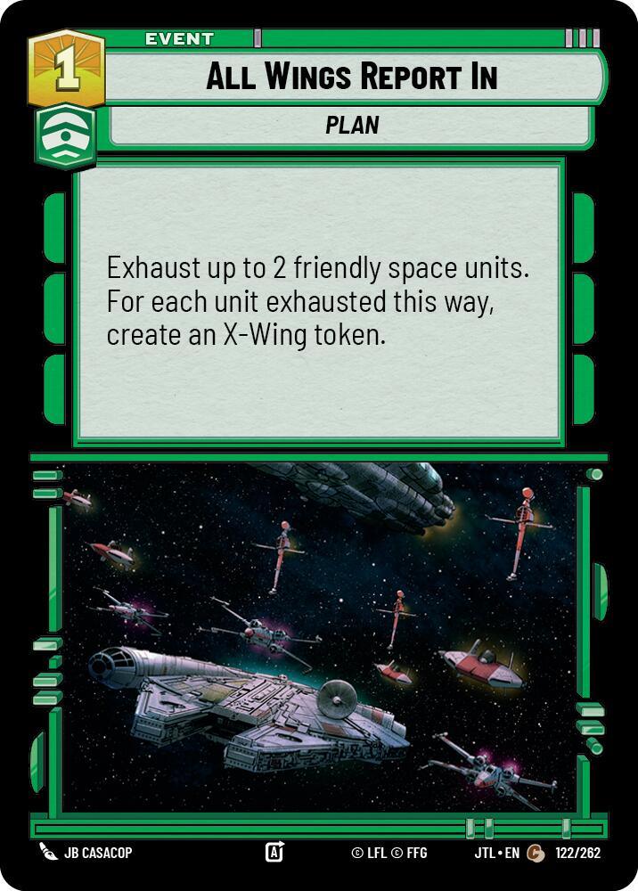  All Wings Report In (122/262) [Jump to Lightspeed] - Trading Card World