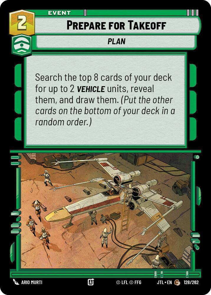  Prepare for Takeoff (128/262) [Jump to Lightspeed] - Trading Card World
