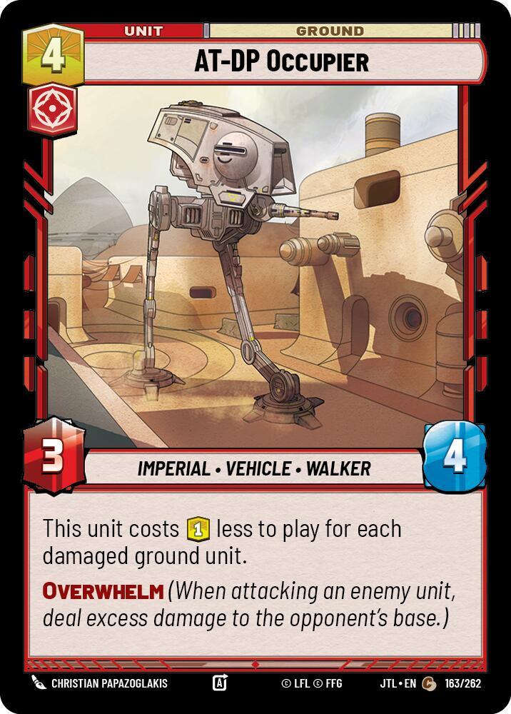  AT-DP Occupier (163/262) [Jump to Lightspeed] - Trading Card World