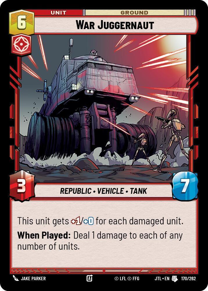  War Juggernaut (170/262) [Jump to Lightspeed] - Trading Card World