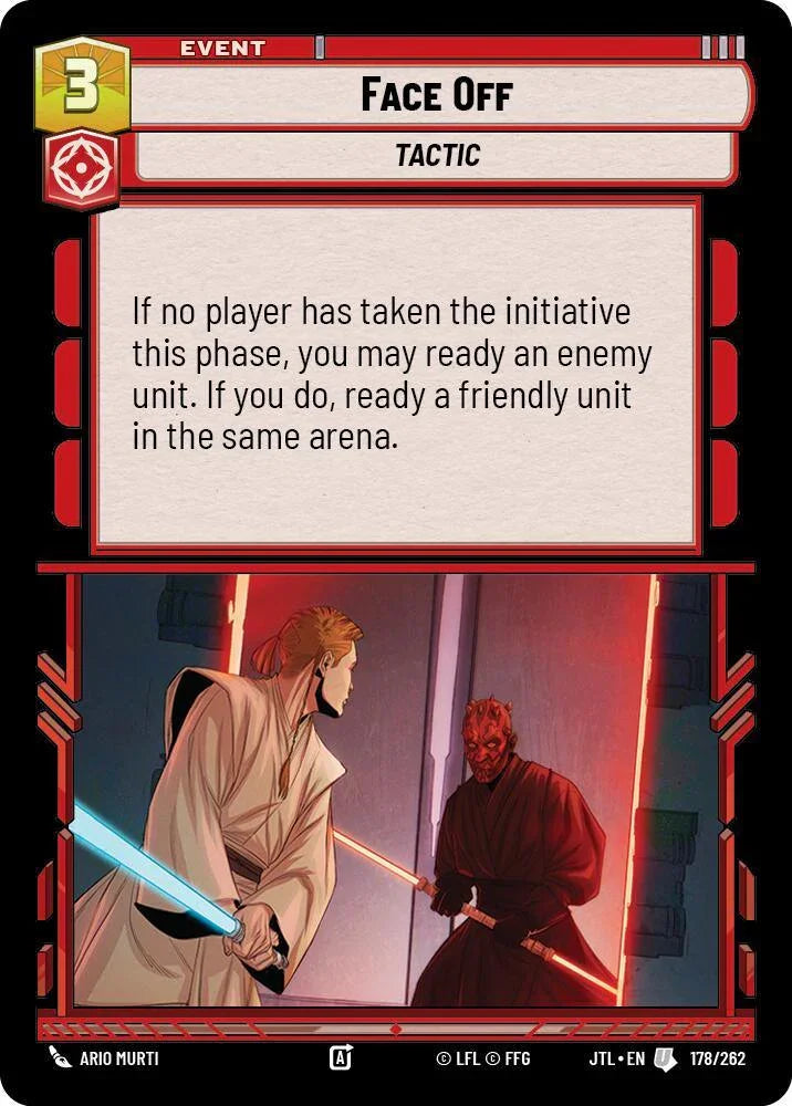  Face Off (178/262) [Jump to Lightspeed] - Trading Card World