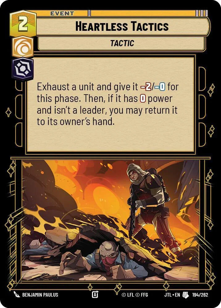  Heartless Tactics (194/262) [Jump to Lightspeed] - Trading Card World