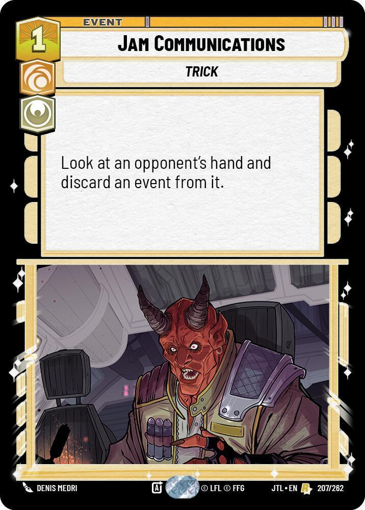  Jam Communications (207/262) [Jump to Lightspeed] - Trading Card World