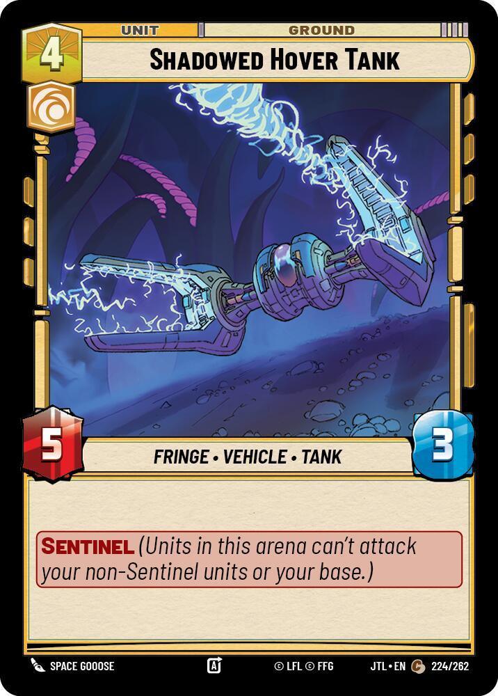  Shadowed Hover Tank (224/262) [Jump to Lightspeed] - Trading Card World
