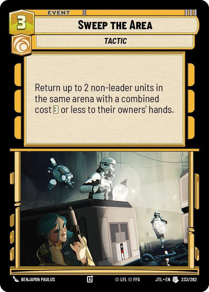  Sweep the Area (233/262) [Jump to Lightspeed] - Trading Card World