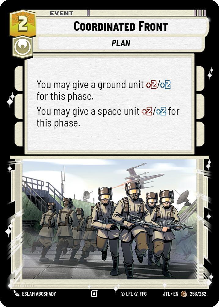  Coordinated Front (253/262) [Jump to Lightspeed] - Trading Card World