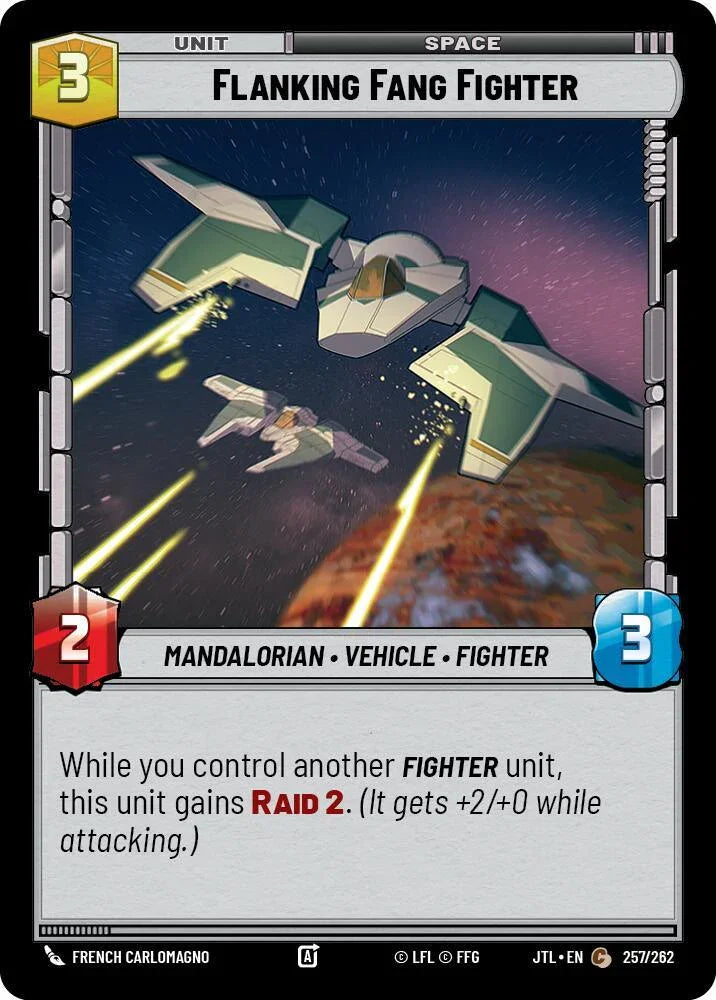  Flanking Fang Fighter (257/262) [Jump to Lightspeed] - Trading Card World