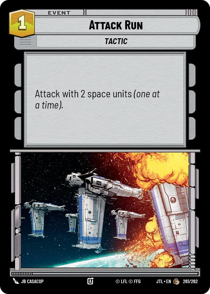  Attack Run (261/262) [Jump to Lightspeed] - Trading Card World