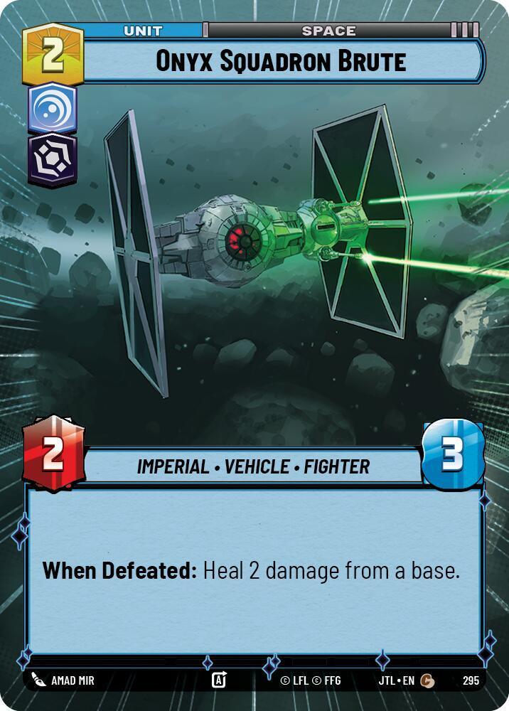 Onyx Squadron Brute (Hyperspace) (295) [Jump to Lightspeed] - Trading Card World