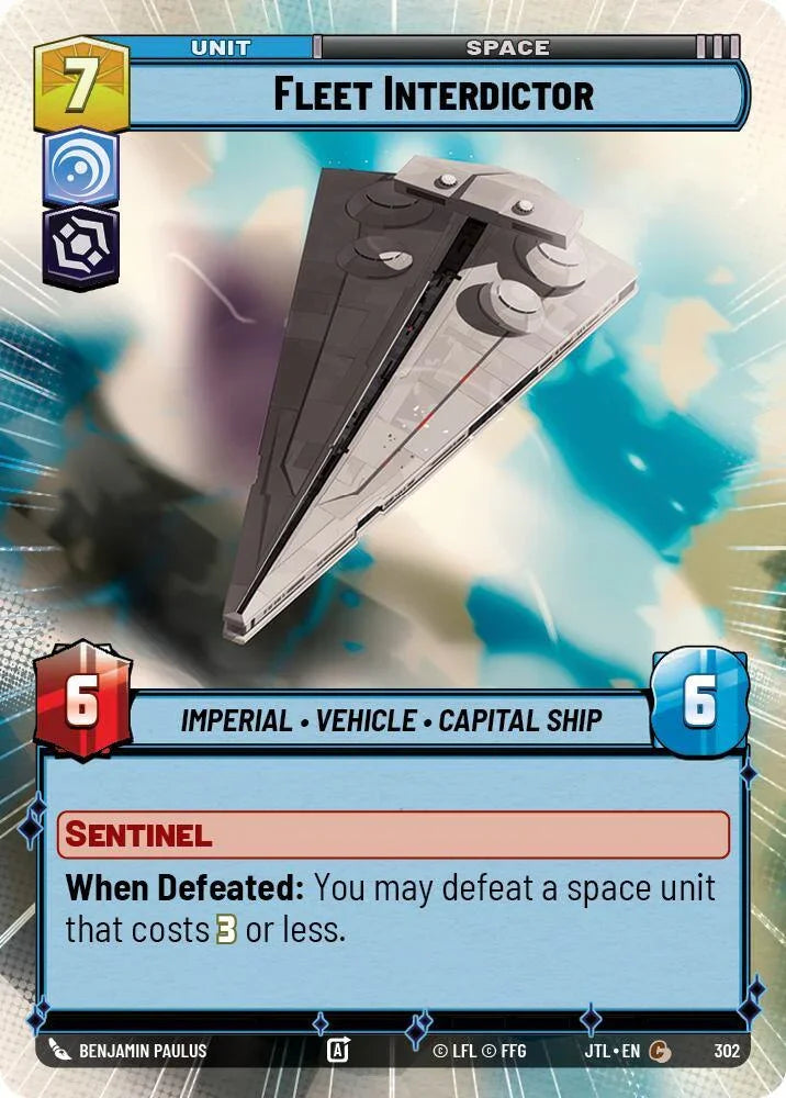  Fleet Interdictor (Hyperspace) (302) [Jump to Lightspeed] - Trading Card World