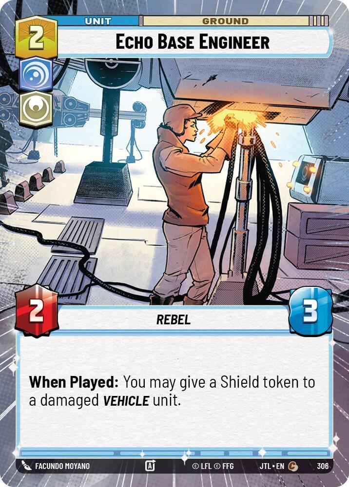  Echo Base Engineer (Hyperspace) (306) [Jump to Lightspeed] - Trading Card World