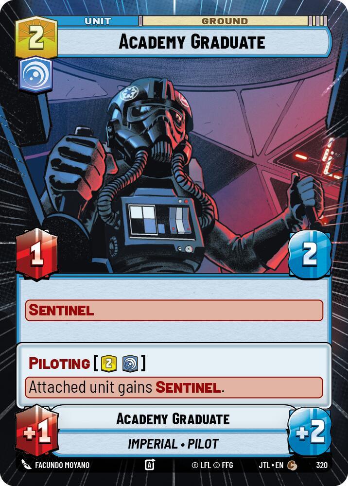  Academy Graduate (Hyperspace) (320) [Jump to Lightspeed] - Trading Card World