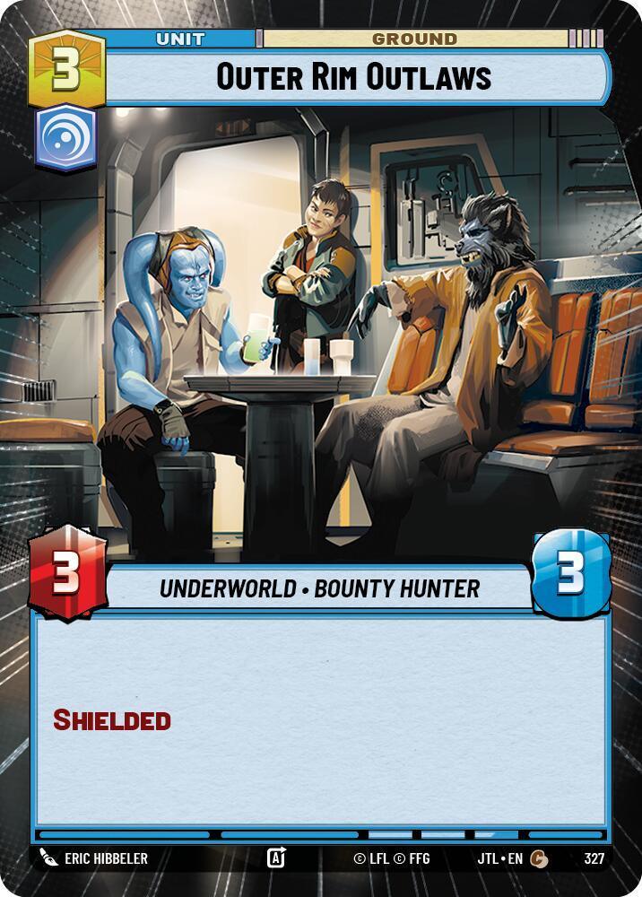  Outer Rim Outlaws (Hyperspace) (327) [Jump to Lightspeed] - Trading Card World