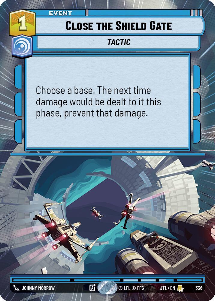  Close the Shield Gate (Hyperspace) (336) [Jump to Lightspeed] - Trading Card World