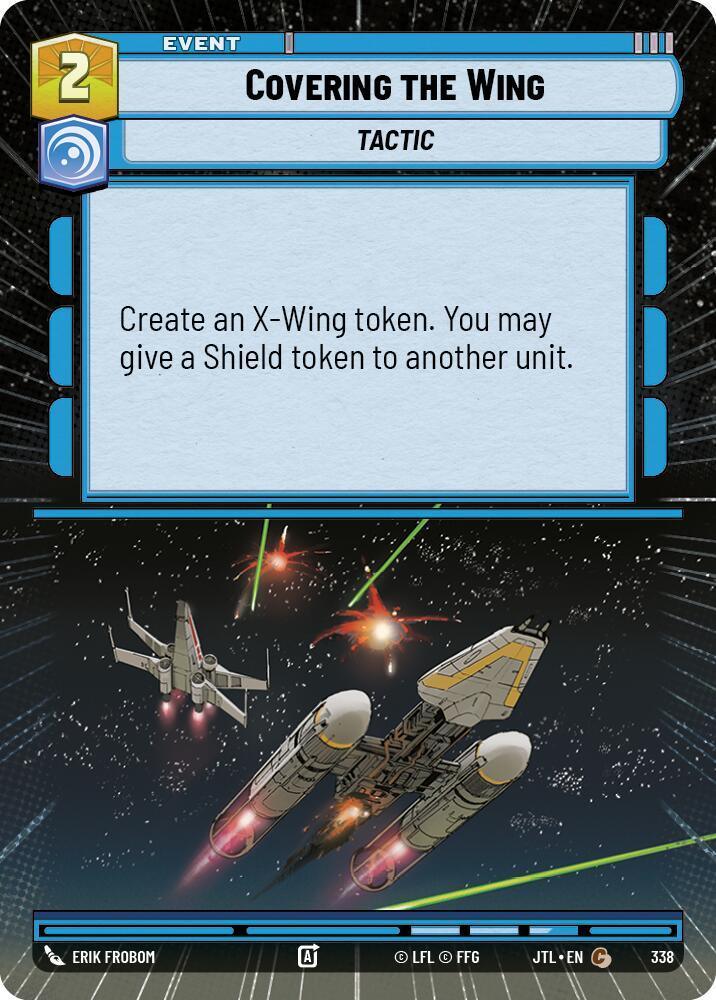  Covering the Wing (Hyperspace) (338) [Jump to Lightspeed] - Trading Card World