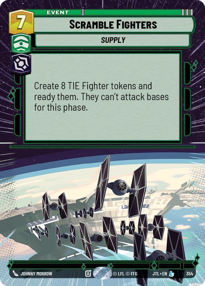  Scramble Fighters (Hyperspace) (354) [Jump to Lightspeed] - Trading Card World