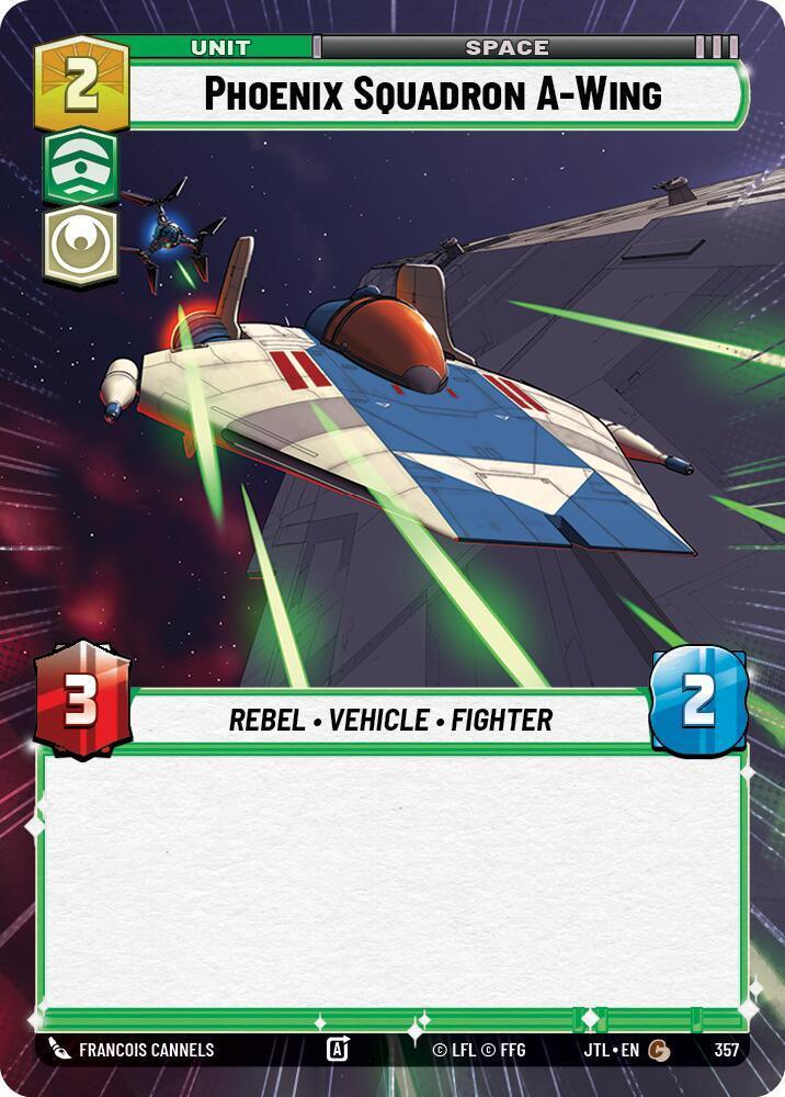  Phoenix Squadron A-Wing (Hyperspace) (357) [Jump to Lightspeed] - Trading Card World