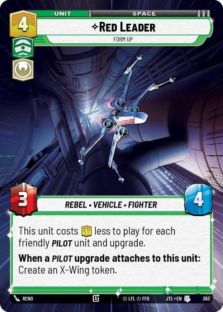  Red Leader - Form Up (Hyperspace) (363) [Jump to Lightspeed] - Trading Card World