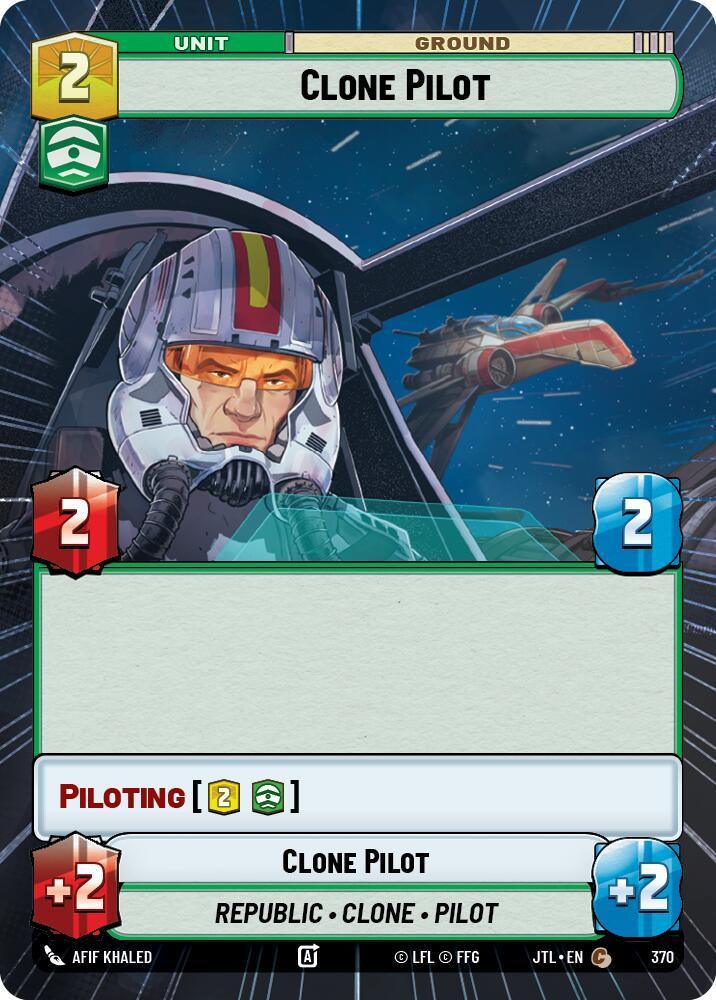  Clone Pilot (Hyperspace) (370) [Jump to Lightspeed] - Trading Card World