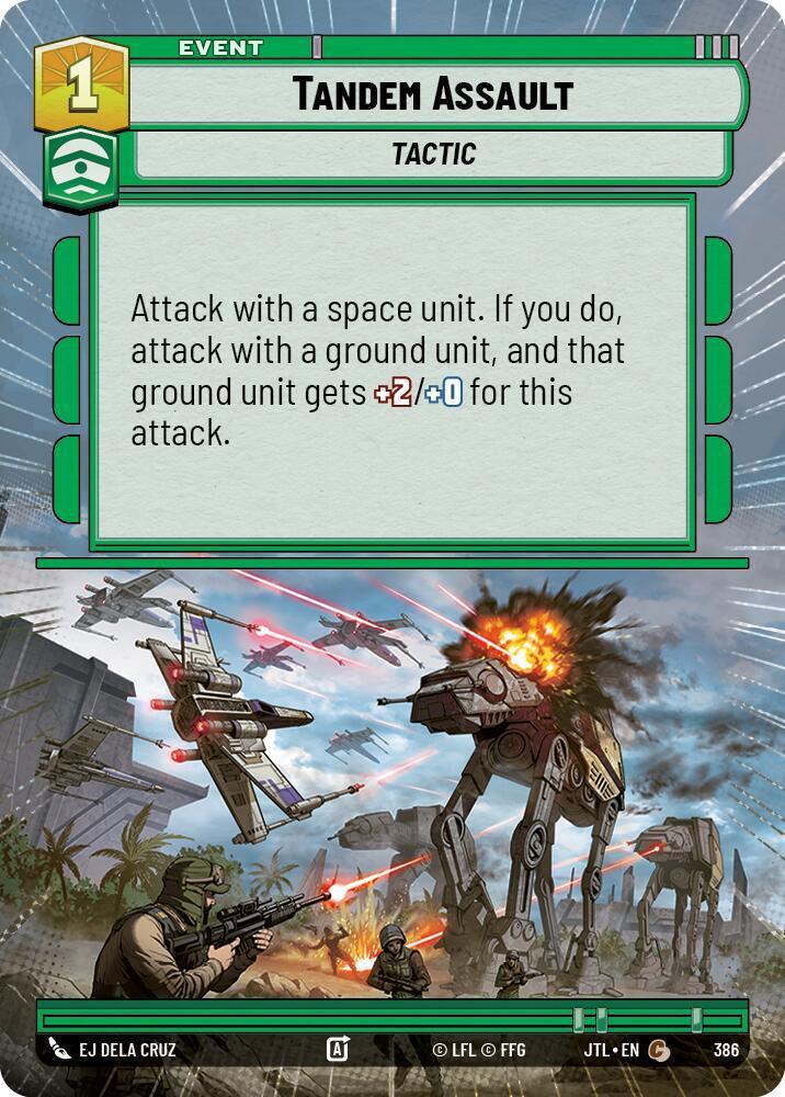  Tandem Assault (Hyperspace) (386) [Jump to Lightspeed] - Trading Card World