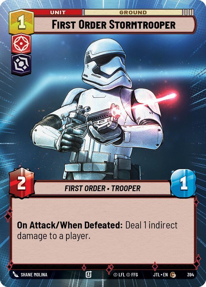  First Order Stormtrooper (Hyperspace) (394) [Jump to Lightspeed] - Trading Card World