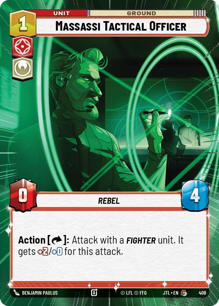  Massassi Tactical Officer (Hyperspace) (408) [Jump to Lightspeed] - Trading Card World